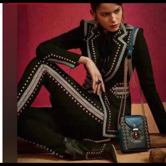 Other - Studded suit black amazing new never worn